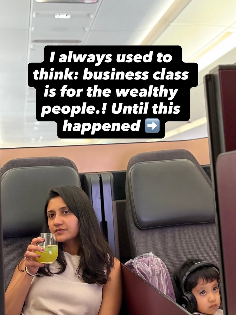 Qatar Airways Qsuite Booking Proof